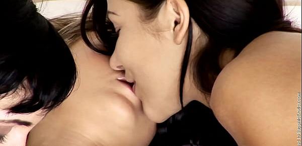  Seduced Stranger - by Sapphic Erotica lesbian sex with Devin Kety Natali